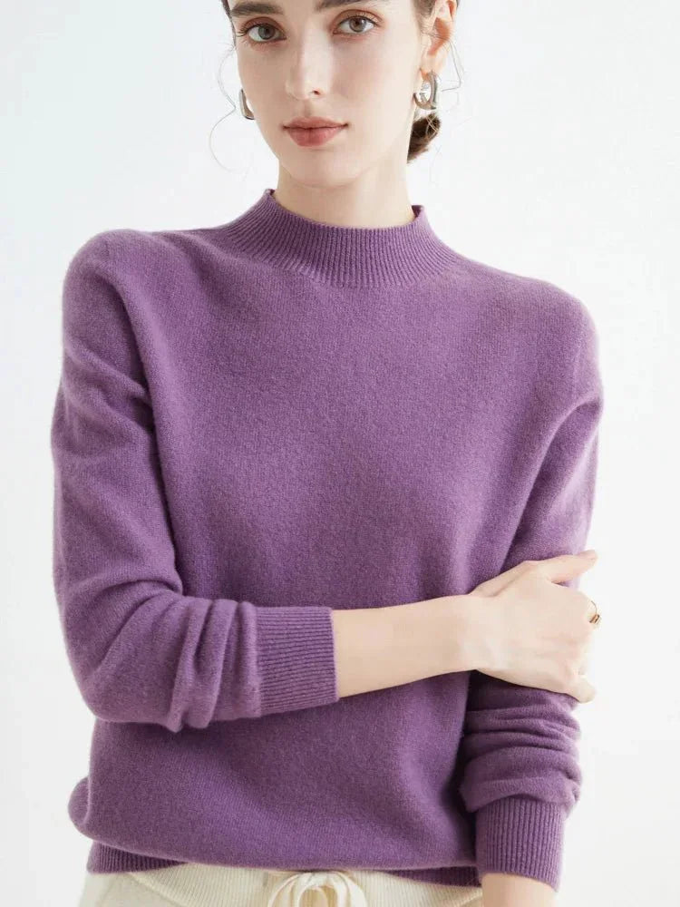 100% Merino Wool Cashmere Sweater - Luxlife Brands