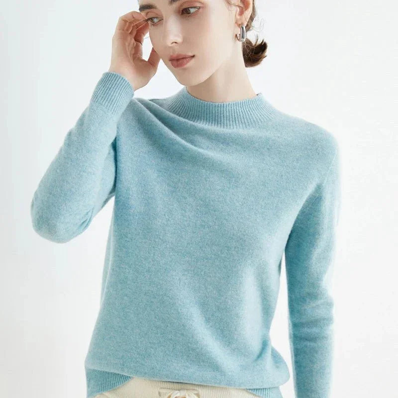 100% Merino Wool Cashmere Sweater - Luxlife Brands