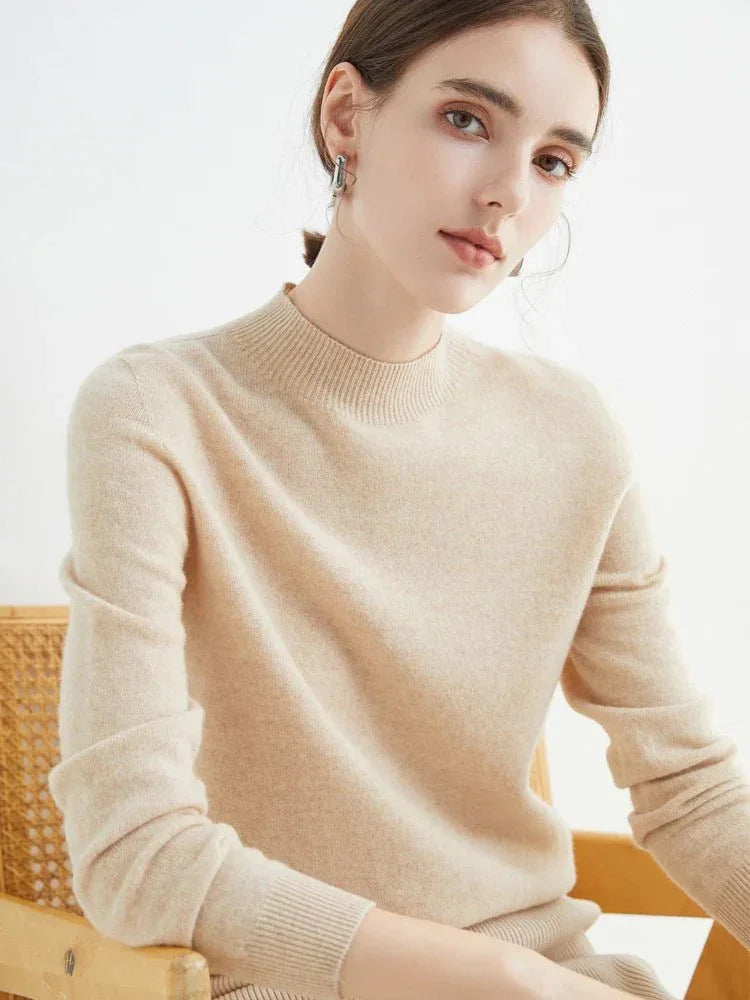 100% Merino Wool Cashmere Sweater - Luxlife Brands