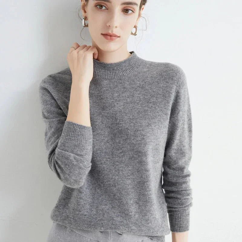 100% Merino Wool Cashmere Sweater - Luxlife Brands