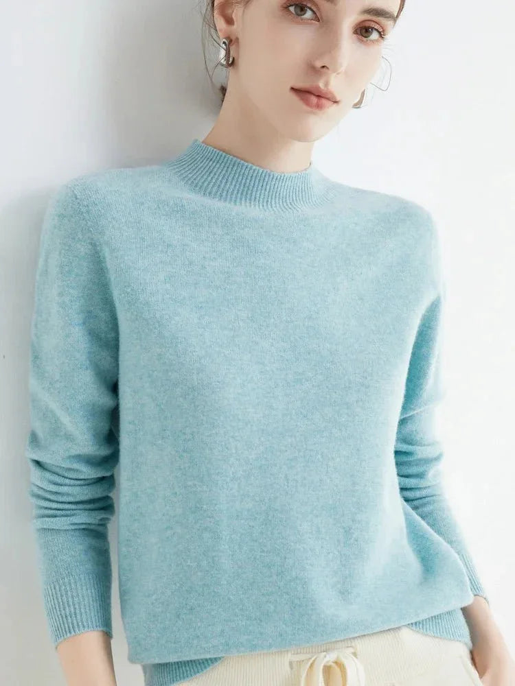 100% Merino Wool Cashmere Sweater - Luxlife Brands