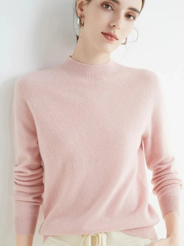 100% Merino Wool Cashmere Sweater - Luxlife Brands