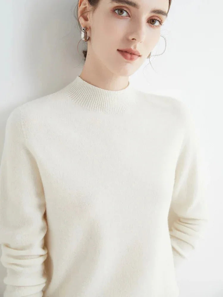 100% Merino Wool Cashmere Sweater - Luxlife Brands