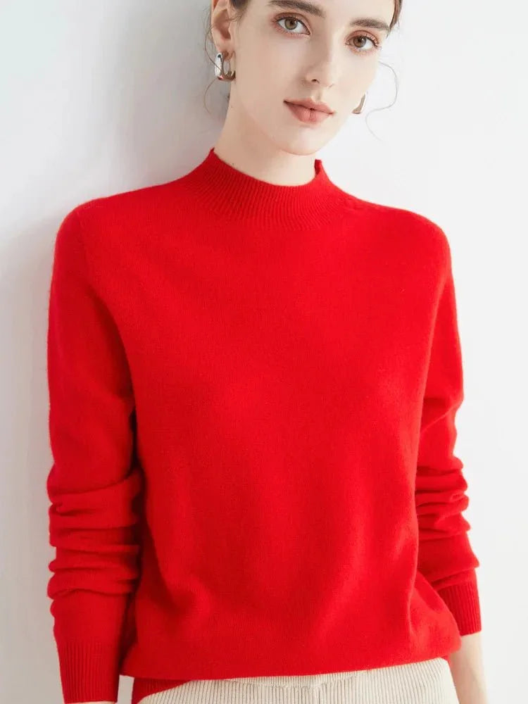 100% Merino Wool Cashmere Sweater - Luxlife Brands