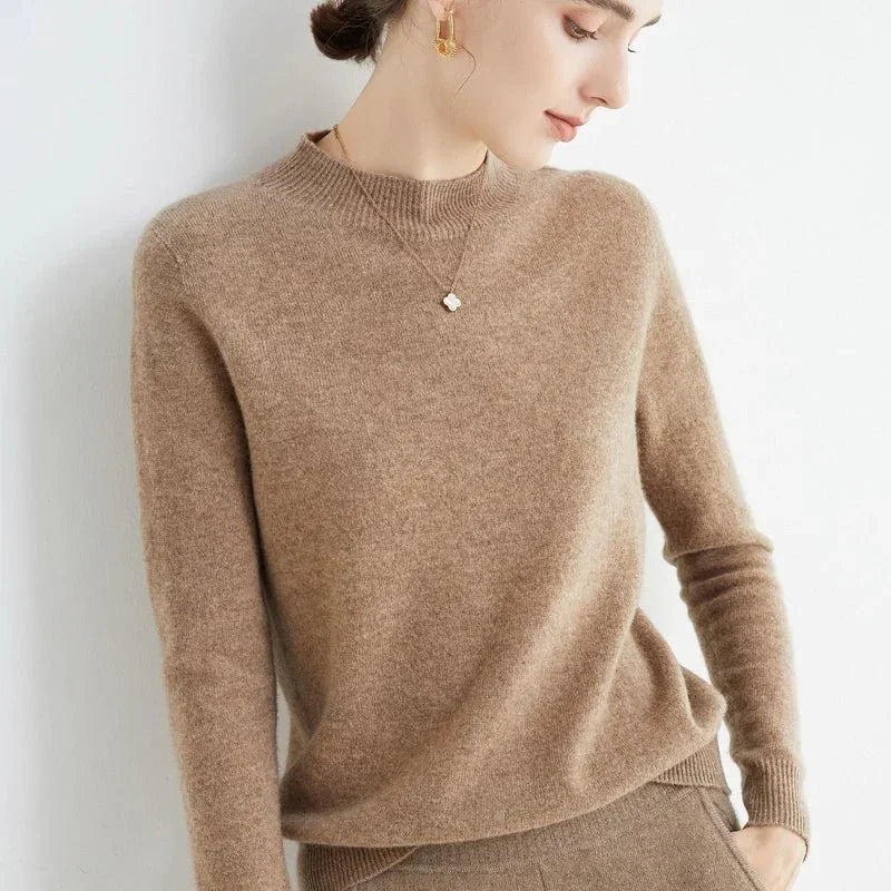 100% Merino Wool Cashmere Sweater - Luxlife Brands