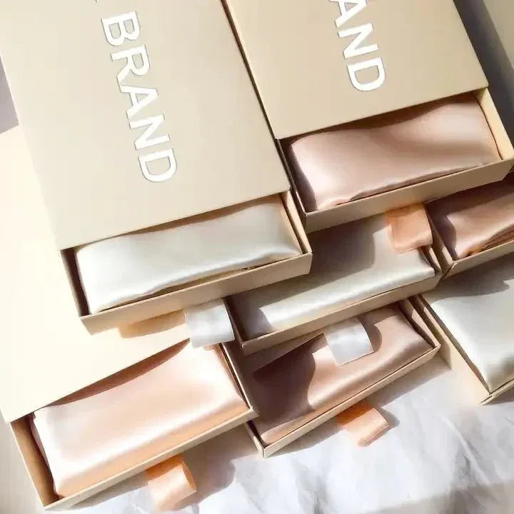 100% Mulberry Silk Pillow Case With Hidden Zipper 22MM - Luxlife Brands