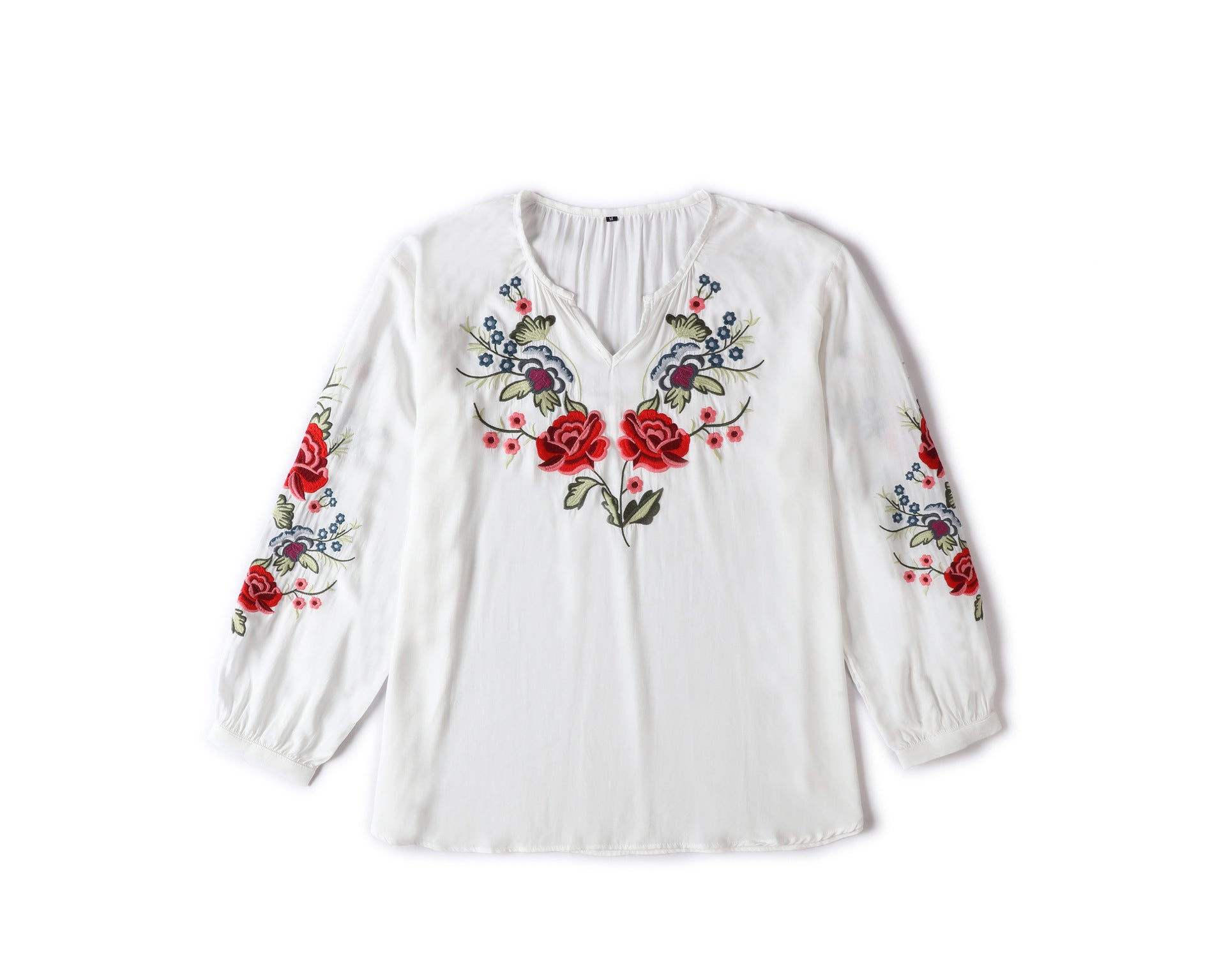 Loose Design Shirt Women Autumn Women Clothing Embroidered Shirt Bella Mia