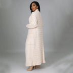 Autumn Winter Women Clothing Sexy Casual Long Sleeve Long Sweater Coat Bella Mia