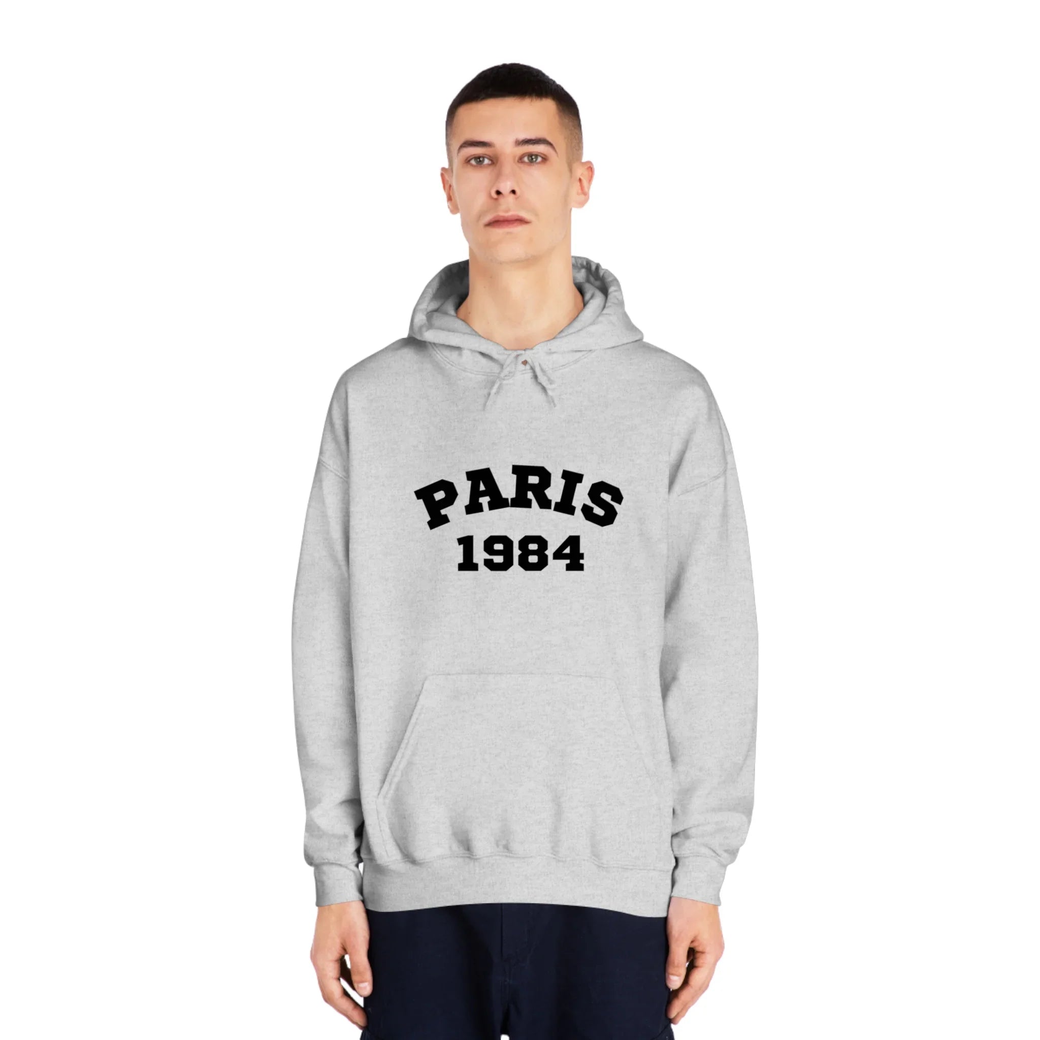 Paris DryBlend® Hooded Sweatshirt Printify