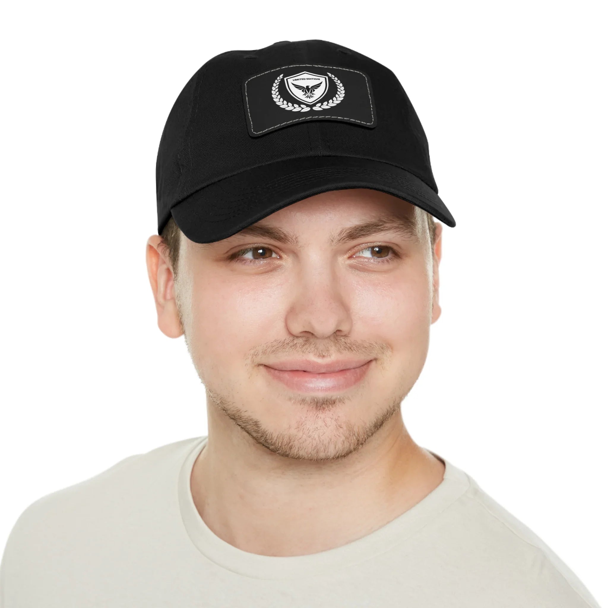 LUXMAN Hat with Leather Patch Printify
