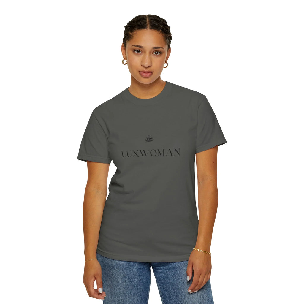LUXWOMAN Soft 100% Cotton Comfort Tee Printify