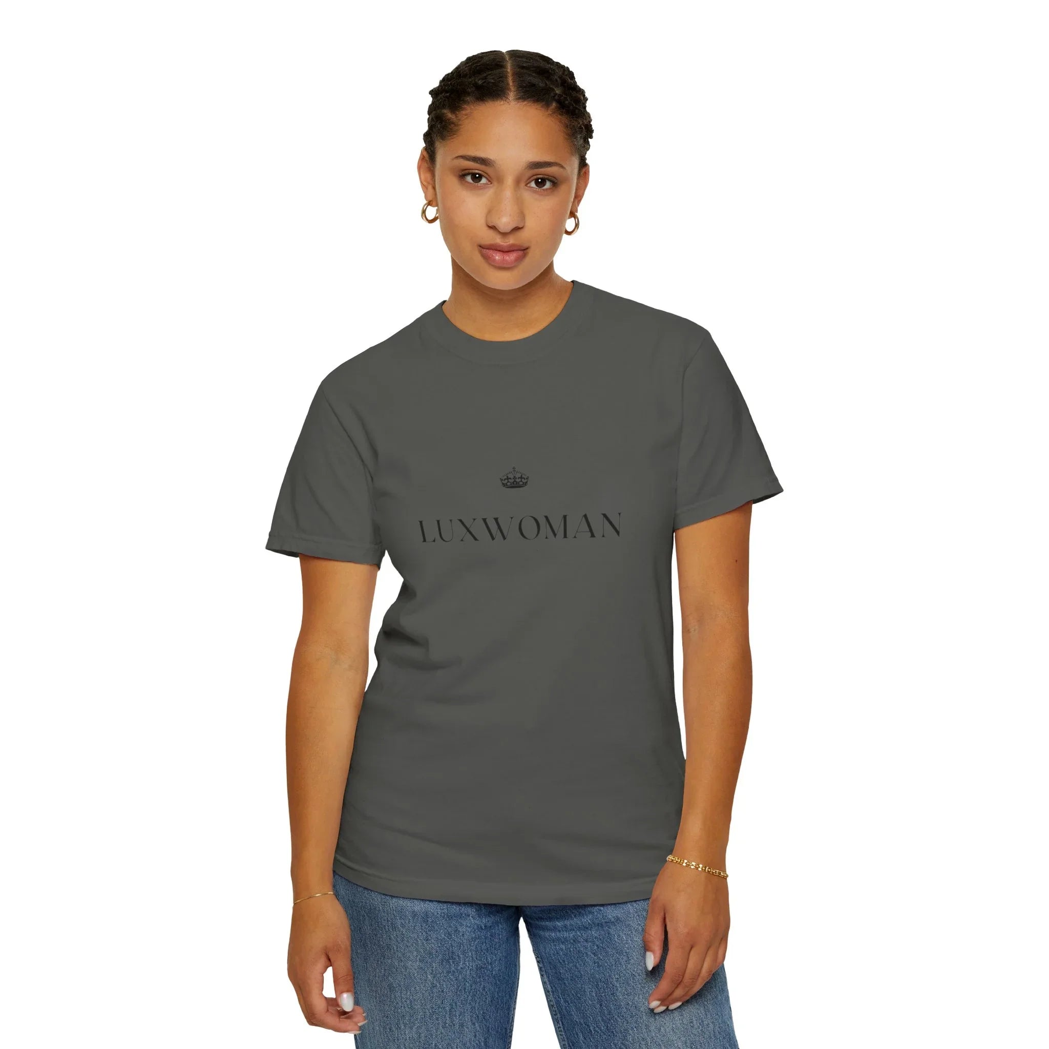 LUXWOMAN Soft 100% Cotton Comfort Tee Printify