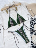 Bikini Sexy Patchwork Triangle Bag Swimsuit Women Swimsuit Bella Mia