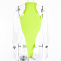 Popular Autumn Sexy Slim-fit All-match Sleeveless Leotard Bella Mia
