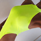 Popular Autumn Sexy Slim-fit All-match Sleeveless Leotard Bella Mia