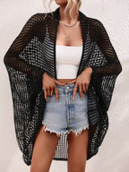 Summer Spring Summer Hollow Out Beach Seaside Vacation Knitted Blouse Women Knitwear Bella Mia