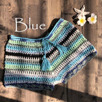 Women Split Swimsuit Women Color Striped Hand Crocheting Bikini Set Knitted Sexy Swimming Trunks Bella Mia