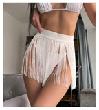 Beach Tassel Little Short Dress Bikini Beach Vacation Swimsuit Half Length Overskirt Women Bella Mia