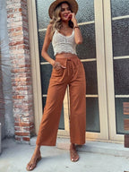 Women Summer Vacation Sleeveless Crochet Fringe Solid Crop Top Crochet hook Bella Mia