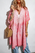 Brown Anja Tassel Kimono Bella Mia