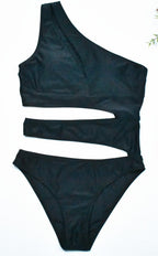Sexy One Piece Solid Color One Piece Swimsuit Bella Mia