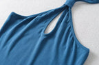 Spring Summer Sexy Halter Off The Shoulder Slim Dress Backless Hip Dress Bella Mia