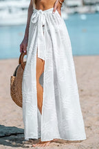 Women Sexy Split Beach Cover up Seaside Vacation Skirt Beach Cover Up Bella Mia