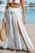 Women Sexy Split Beach Cover up Seaside Vacation Skirt Beach Cover Up Bella Mia