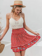 Women Summer Vacation Sexy Crochet Strap Top Crochet hook Bella Mia
