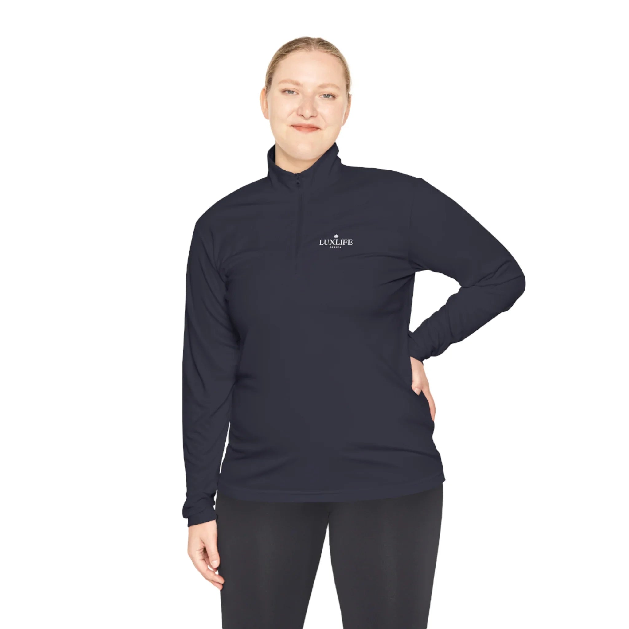 Luxlife Brands Recharge Quarter-Zip Pullover Printify