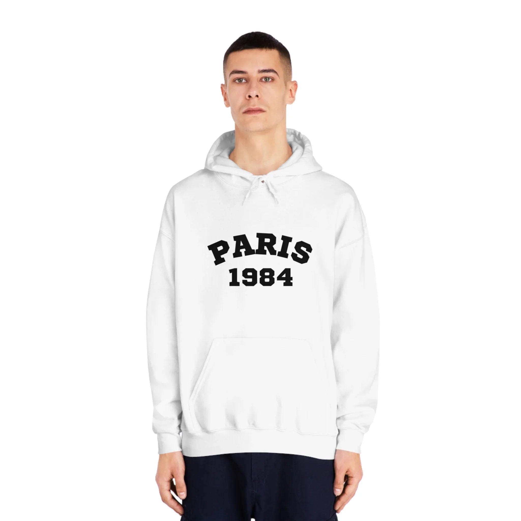 Paris DryBlend® Hooded Sweatshirt Printify
