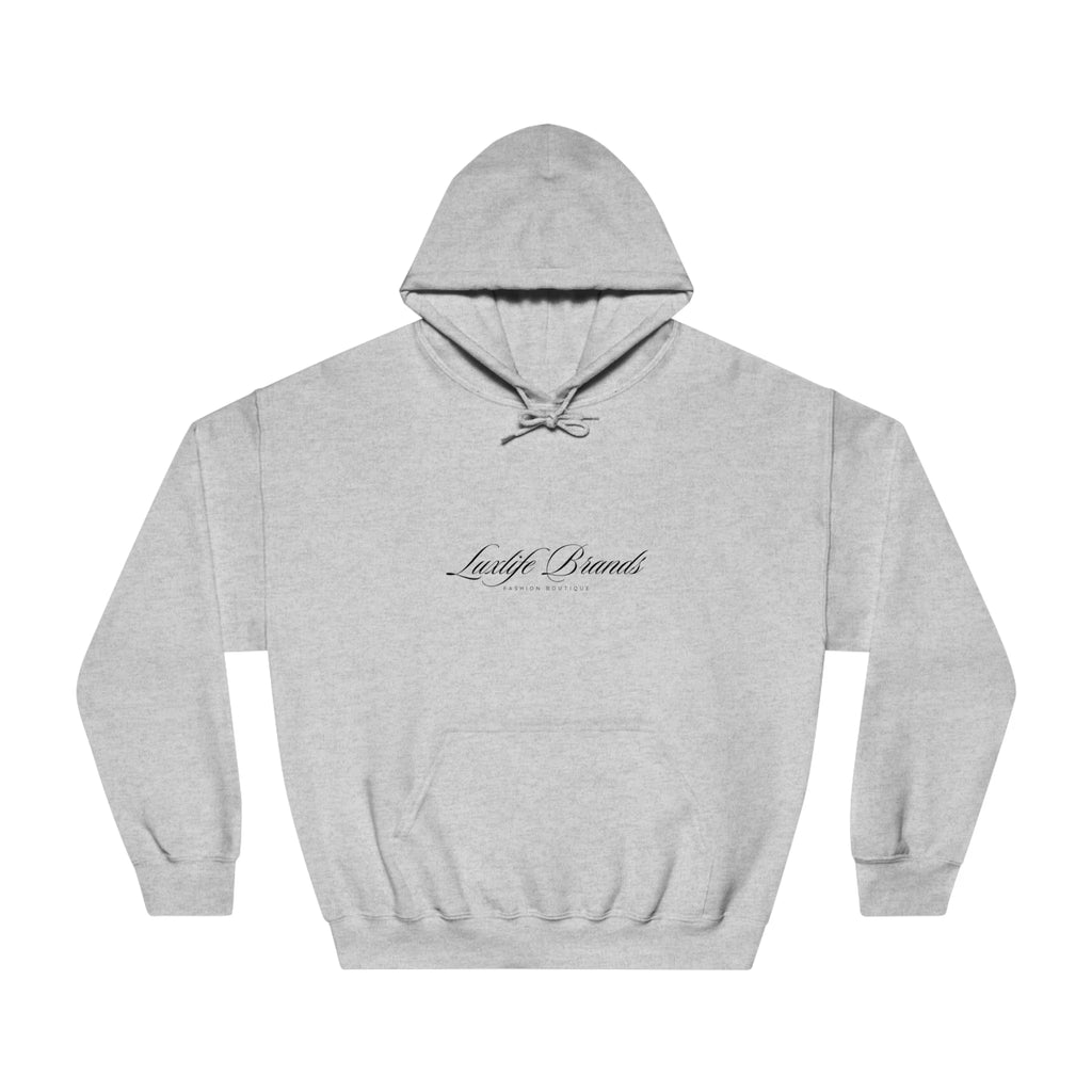 Luxlife Brands DryBlend® Hooded Sweatshirt Printify