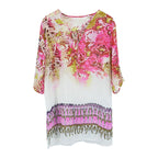Serpentine Chiffon Beach Cover up Bikini Jacket Swimwear Cover up Bella Mia