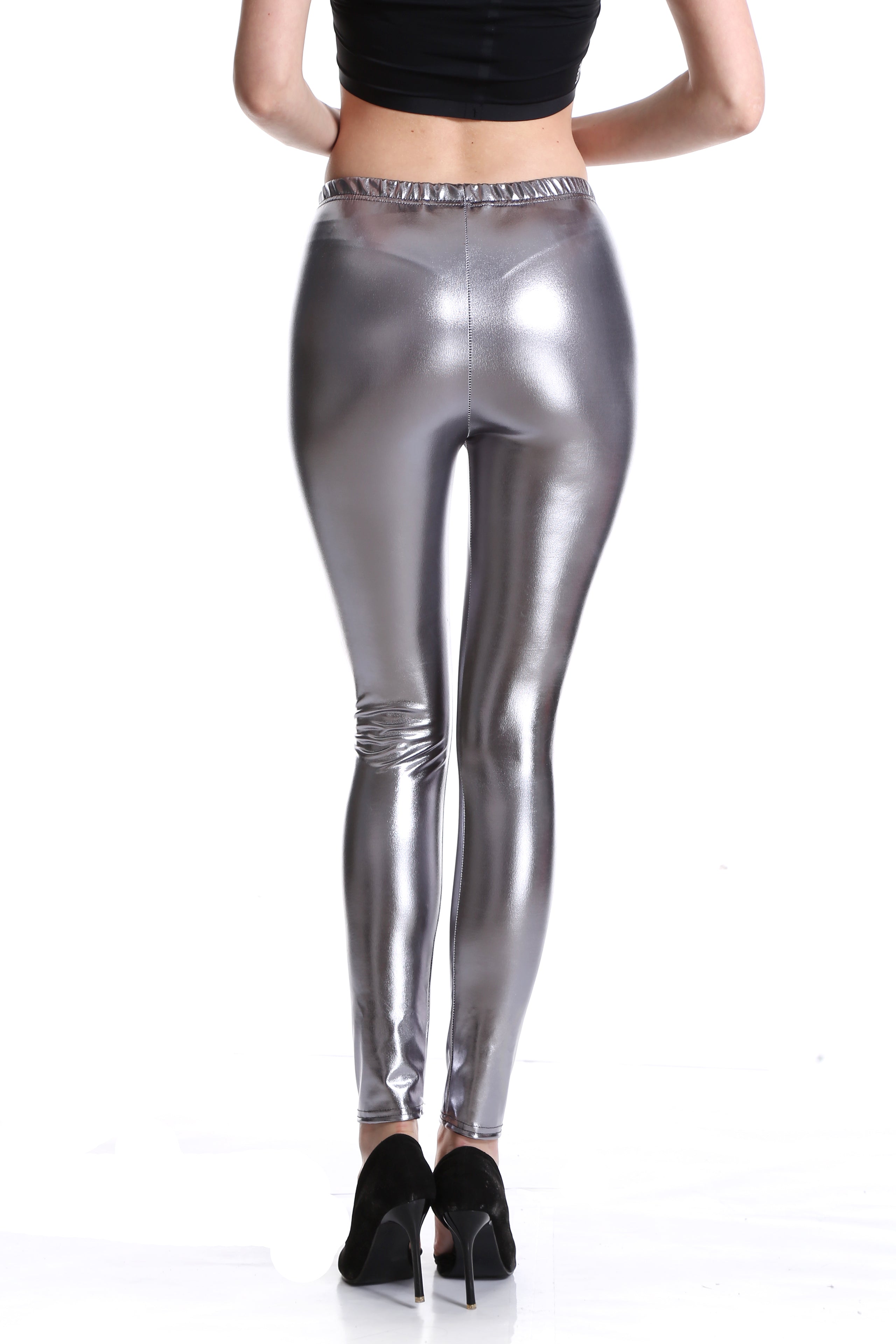 Sexy Nightclub Stage Wear Performance Wear Bright Leather Leggings Leggings Source Manufacturer Bella Mia