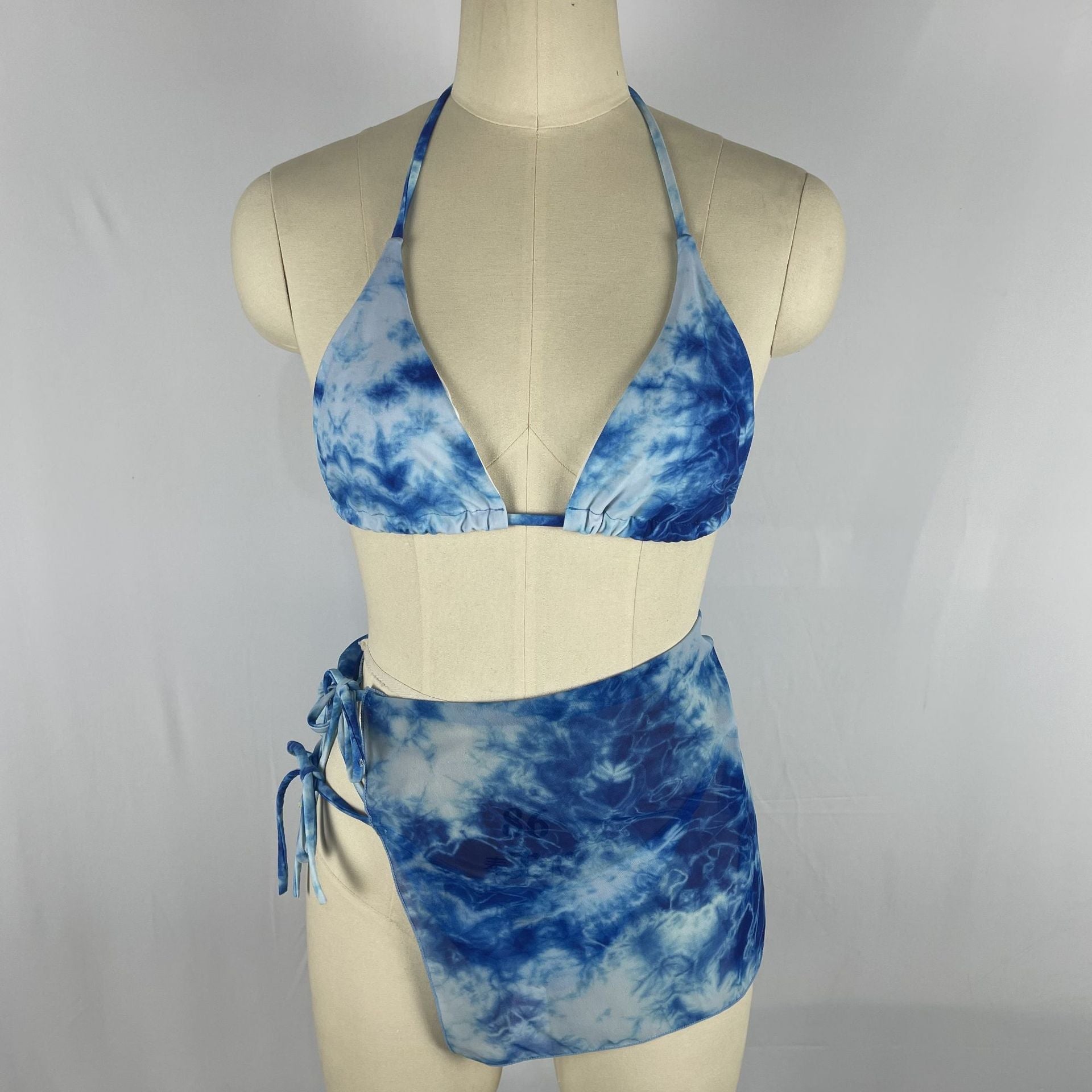 Swimsuit Three Piece Beach Skirt Swimsuit Women Bikini Printed Swimsuit Bella Mia