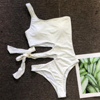 Bandage One Piece Swimsuit Special Fabric Swimsuit Women Bella Mia