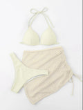 Sexy Solid Color Three-Piece Mesh Women Swimsuit Bella Mia