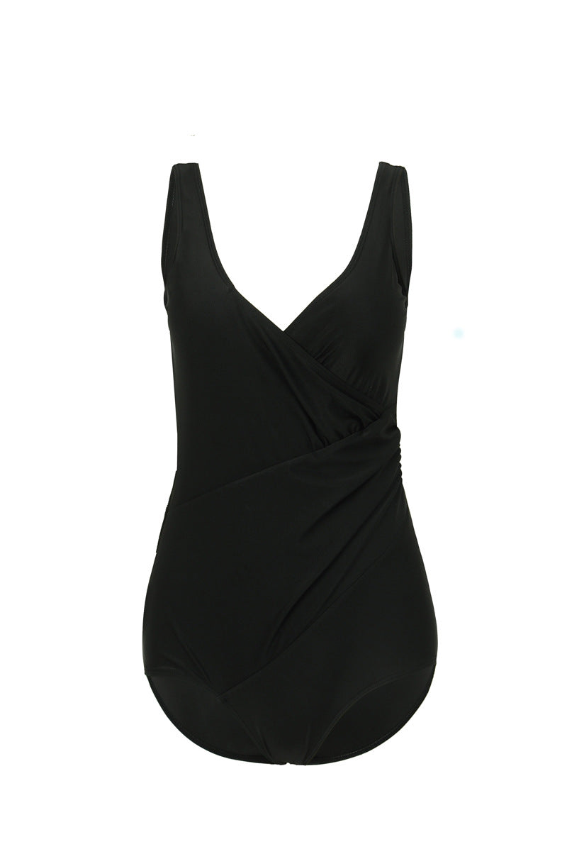Swimsuit Women One Piece Swimming Pleated Swimsuit Bella Mia