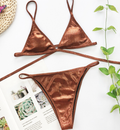Bikini Sexy Minimalist Bikini Popular Rib Fabric Swimsuit Women Fission Swimsuit Bella Mia