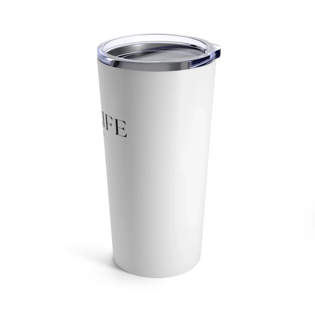 Luxlife Brands White Tumbler 20oz Printify