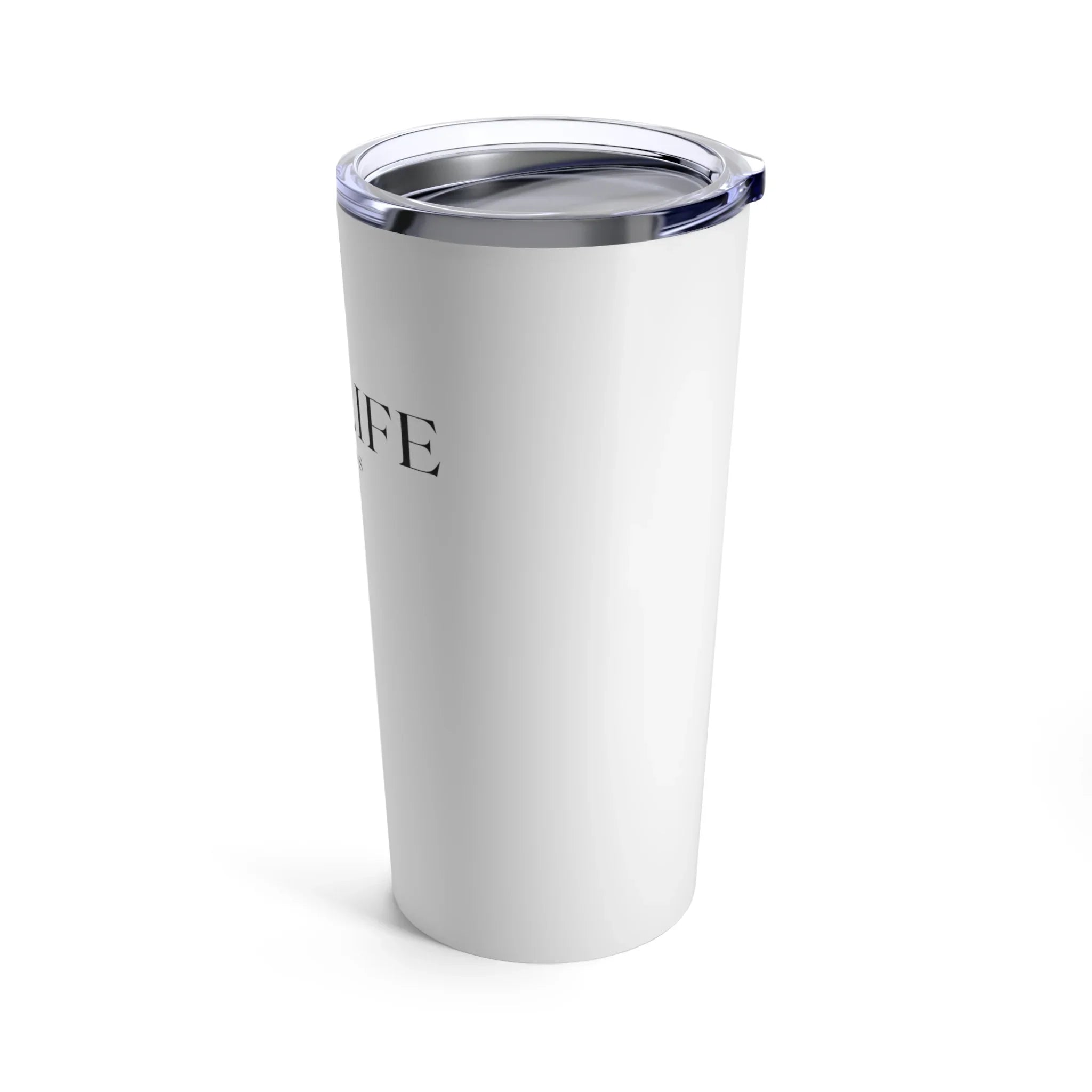 Luxlife Brands White Tumbler 20oz Printify