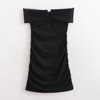 Sexy Minority Velvet Sexy Nightclub Hepburn Dress Bella Mia