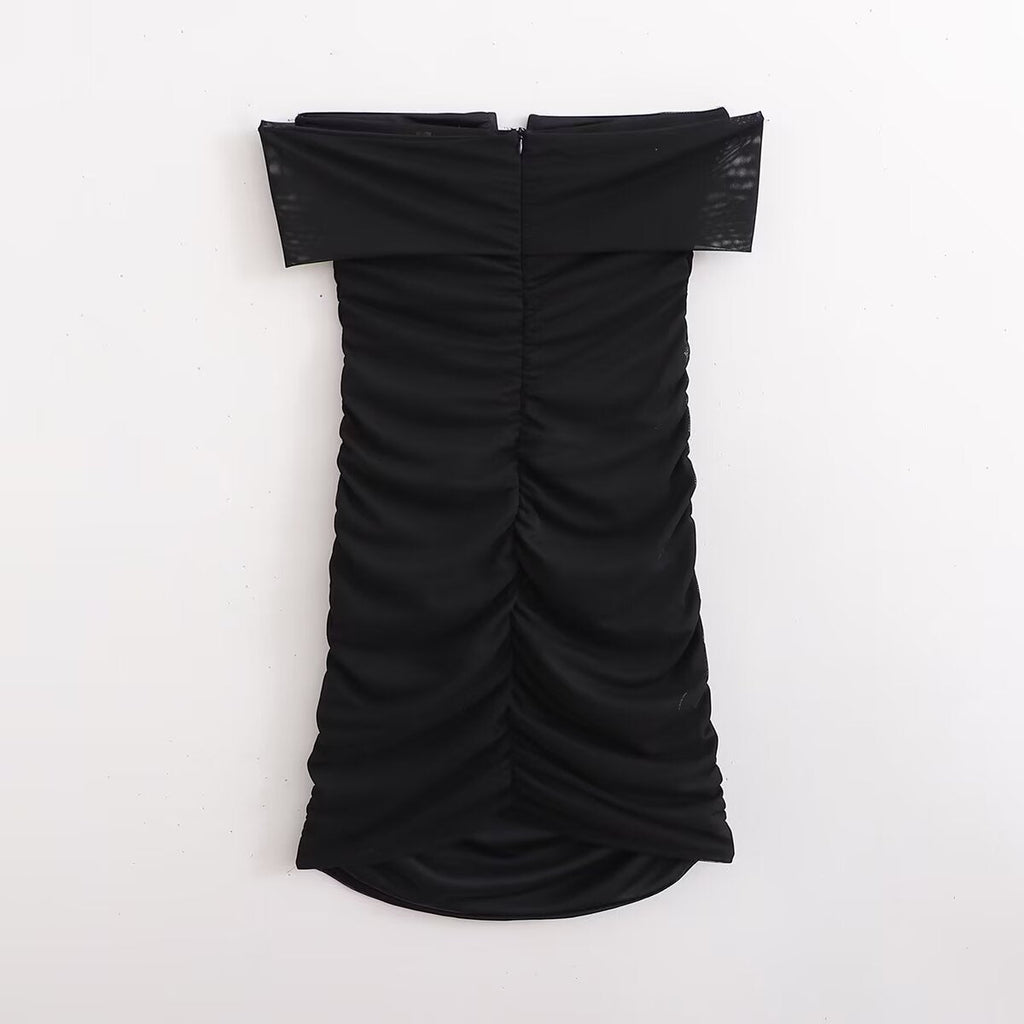 Sexy Minority Velvet Sexy Nightclub Hepburn Dress Bella Mia
