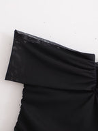 Sexy Minority Velvet Sexy Nightclub Hepburn Dress Bella Mia