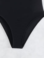 One Piece Swimsuit Women One Piece Halter Sequined Sexy Backless Bikini Swimsuit Bella Mia