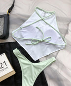 Bellyband Bikini Split Small Sunken Stripe Swimsuit Swimsuit Bella Mia