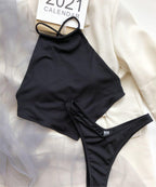 Bellyband Bikini Split Small Sunken Stripe Swimsuit Swimsuit Bella Mia