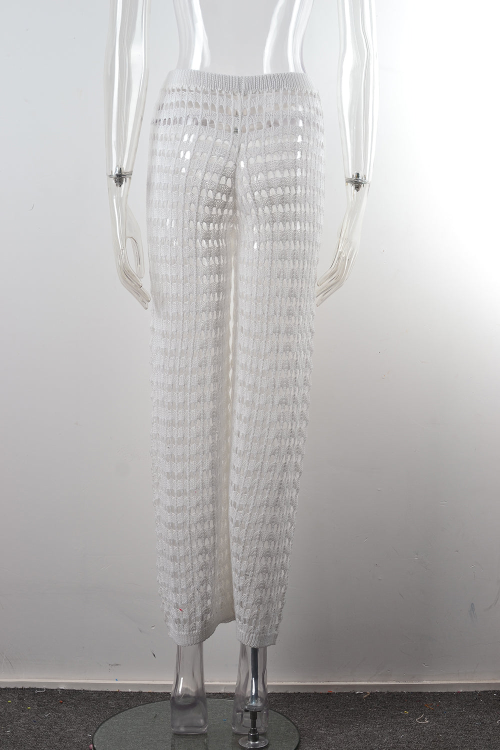 Summer Hollow Out Cutout Beach Pants Knitting Bikini Seaside Pants Beach Trousers Bella Mia