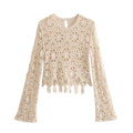 Autumn Women Round Neck Knitted Top Bella Mia