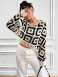 Women Summer New Crocheted Hollow Tassel Mat Crochet hook Bella Mia